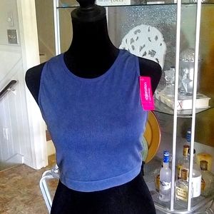 High neck pullover bralette